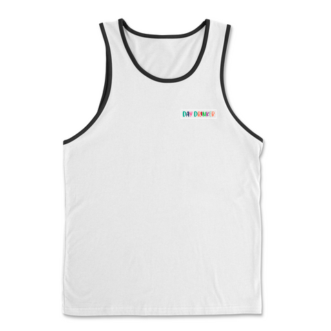 Mens 2X-Large WHITE Tank Top