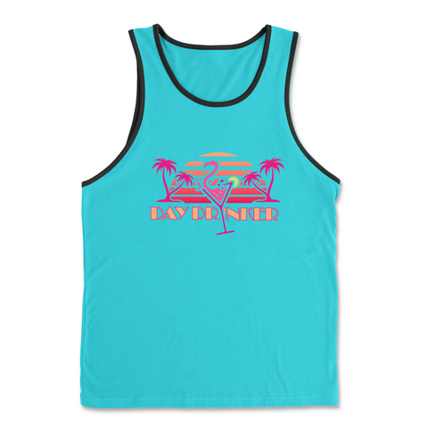 Mens 2X-Large TAHITI_BLUE Tank Top