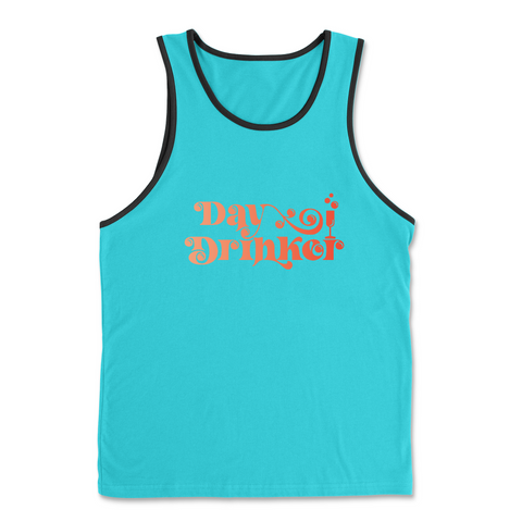 Mens 2X-Large TAHITI_BLUE Tank Top