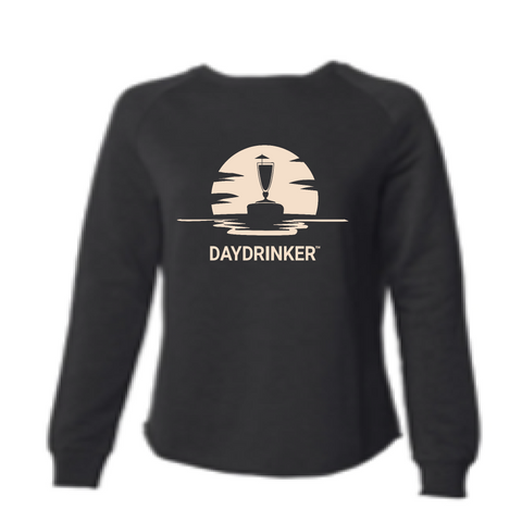 Womens 2X-Large BLACK CrewNeck