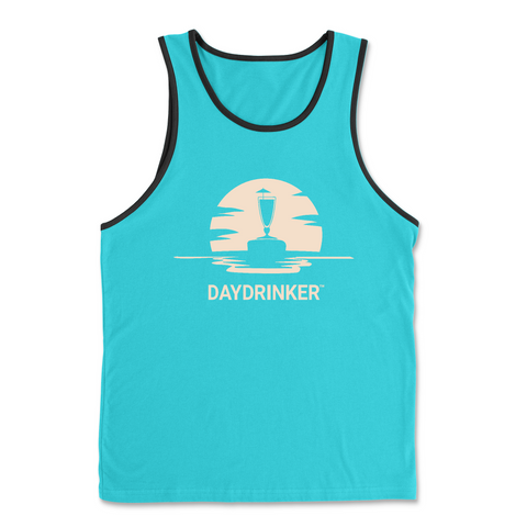 Mens 2X-Large TAHITI_BLUE Tank Top