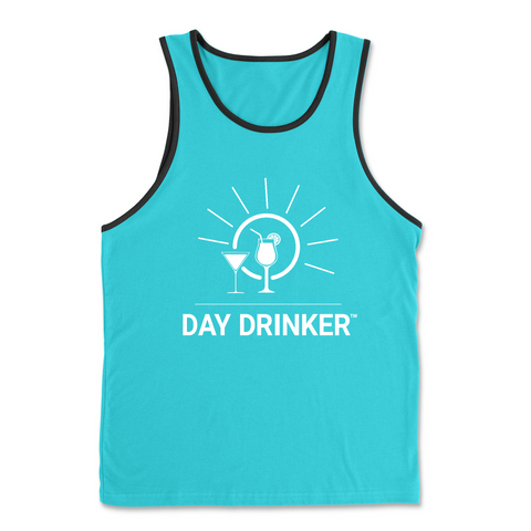 Mens 2X-Large TAHITI_BLUE Tank Top