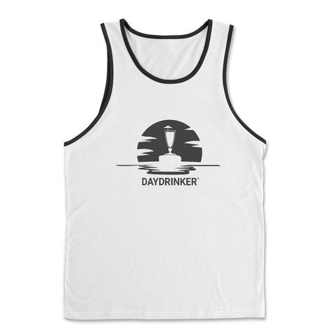 Mens 2X-Large WHITE Tank Top