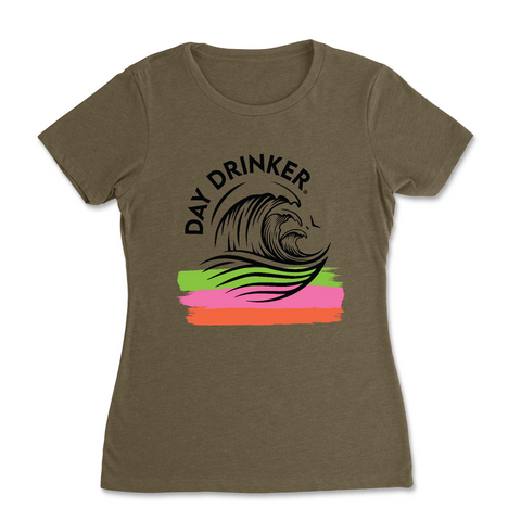 Womens 2X-Large MILITARY_GREEN T-Shirt