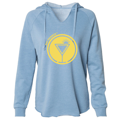 Womens 2X-Large MISTY_BLUE Hoodie