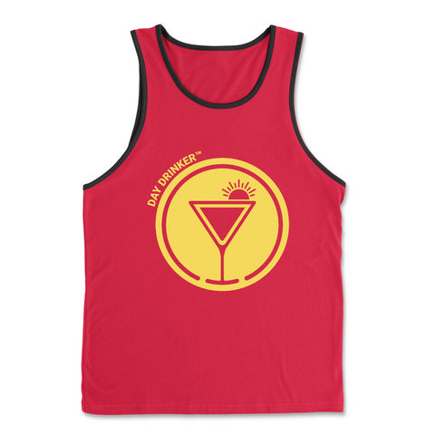 Mens 2X-Large RED Tank Top