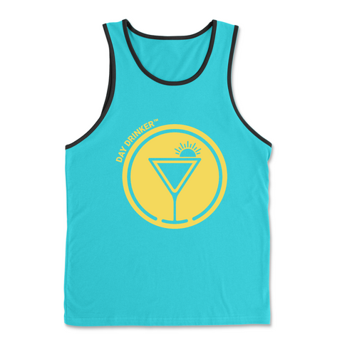 Mens 2X-Large TAHITI_BLUE Tank Top