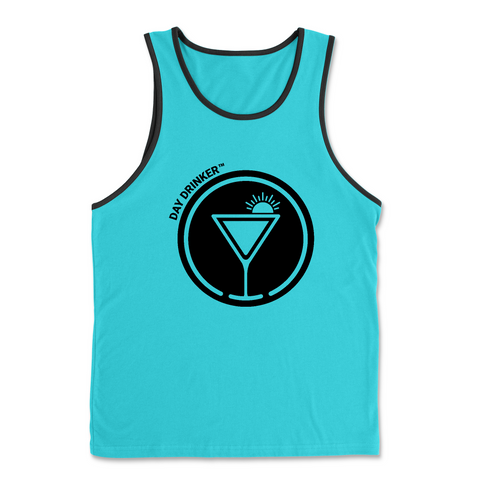 Mens 2X-Large TAHITI_BLUE Tank Top