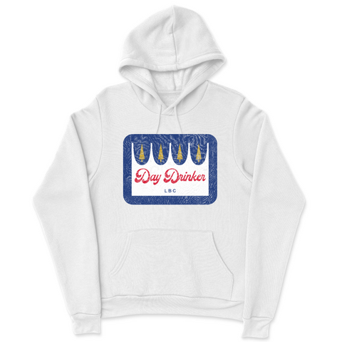 Mens 2X-Large WHITE Hoodie